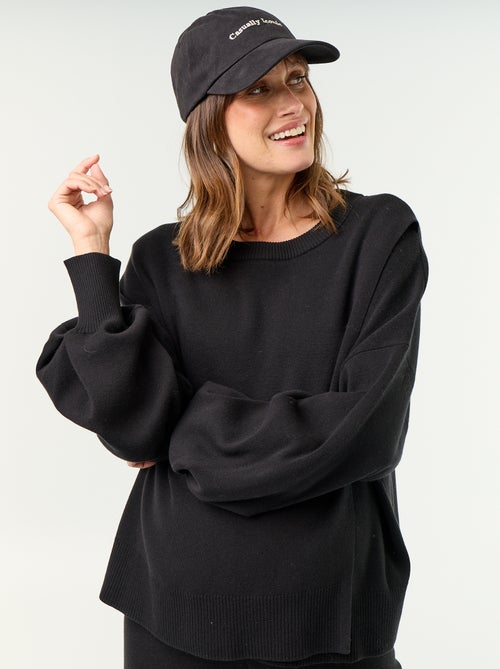Jersey de maternidad liso - Kiabi