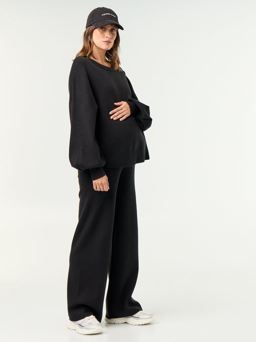 Jersey de maternidad liso - Kiabi