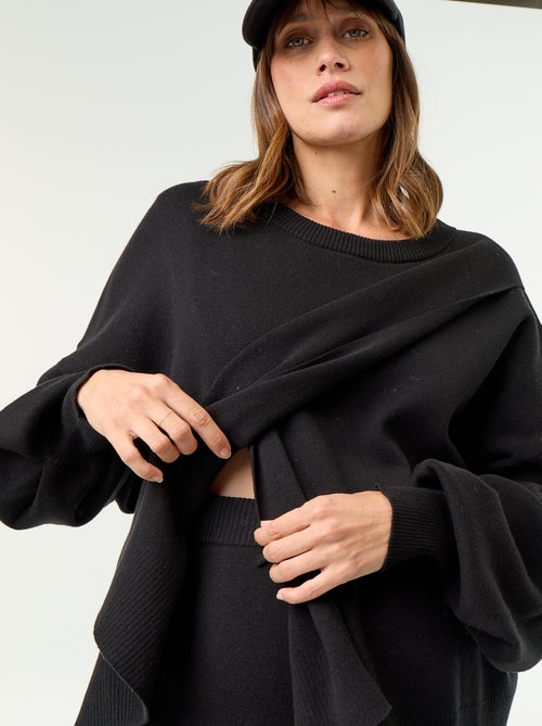 Jersey de maternidad liso - Kiabi