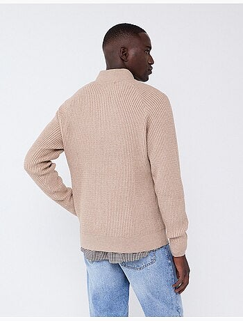 Jersey de media cremallera, mo fashion