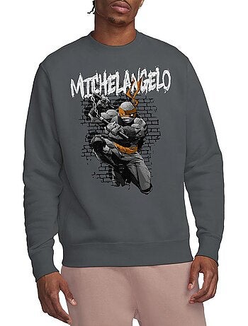 Jersey de michelangelo para adultos unisex - teenage mutant ninja turtles