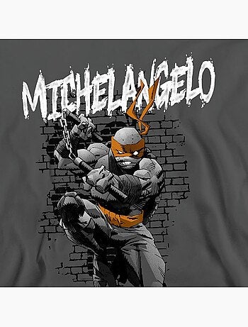 Jersey de michelangelo para adultos unisex - teenage mutant ninja turtles