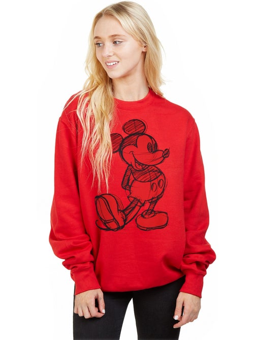 Jersey de mickey mouse boceto para mujer - disney - Kiabi
