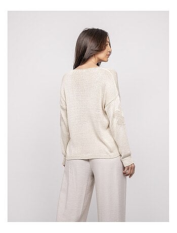 Jersey de motivos lurex KALYSSA