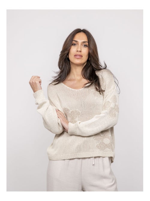 Jersey de motivos lurex KALYSSA - Kiabi