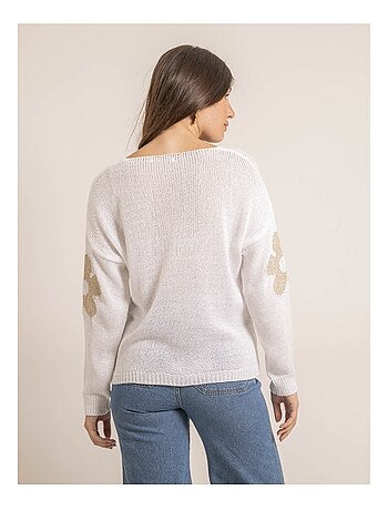 Jersey de motivos lurex KALYSSA