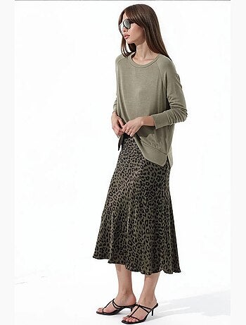 Jersey de mujer de mezcla de viscosa busem