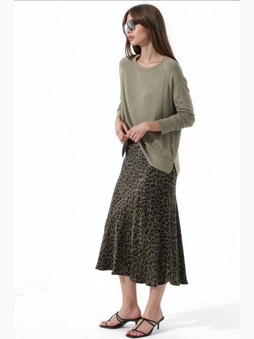 Jersey de mujer de mezcla de viscosa busem - Kiabi Jersey de mujer de mezcla de viscosa busem - Kiabi