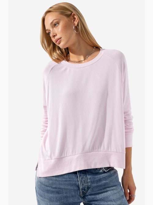 Jersey de mujer de mezcla de viscosa busem - Kiabi Jersey de mujer de mezcla de viscosa busem - Kiabi