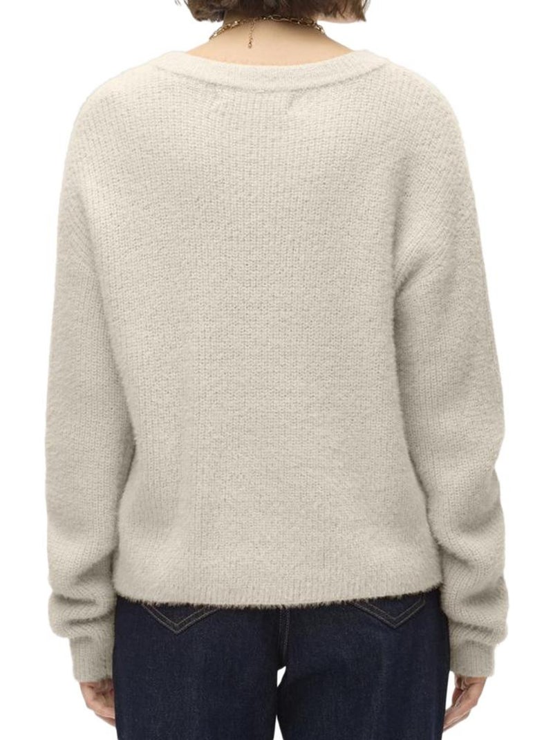 Jersey de mujer vero moda con mangas abullonadas Beige - Kiabi