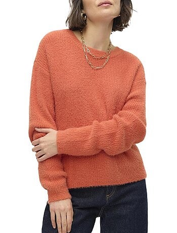 Jersey de Mujer Vero Moda con Mangas Abullonadas