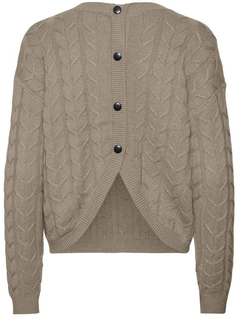 Jersey de Mujer Vero Moda Marrón capuchino - Kiabi