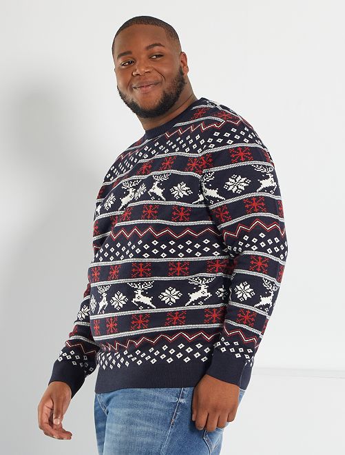 Jersey de Navidad - AZUL - Kiabi - 20.00€