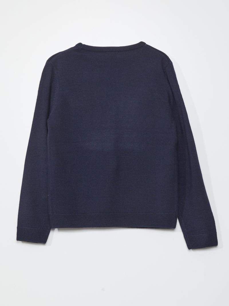 Jersey de Navidad con borla Azul - Kiabi