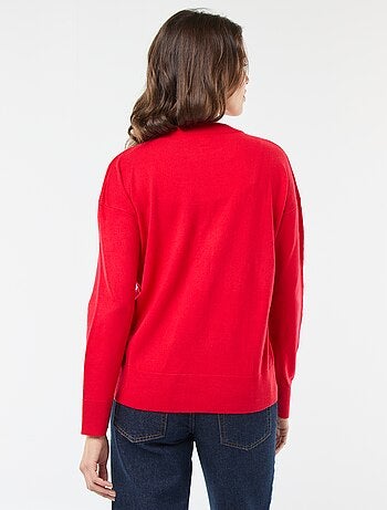 Jersey de Navidad con estampado de árbol