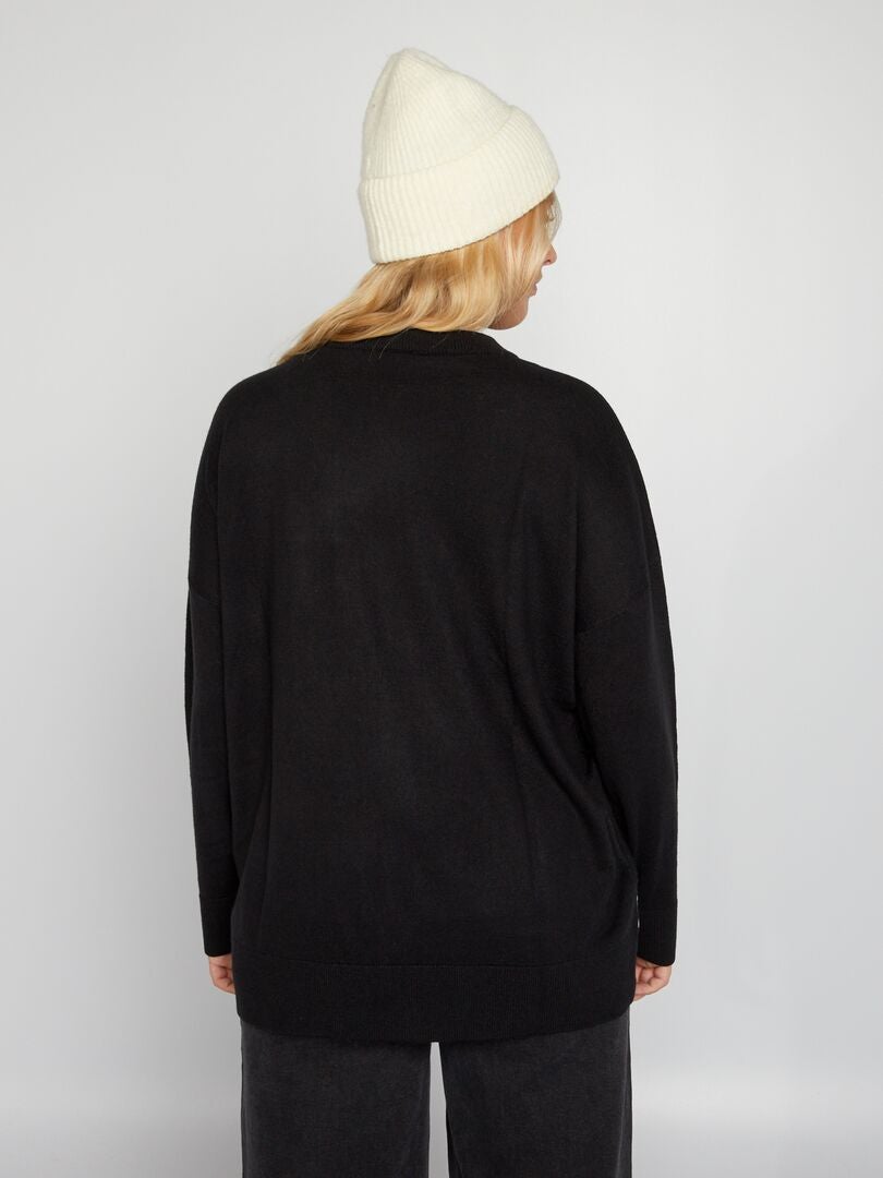 Jersey de Navidad con muñeco de nieve AZUL Kiabi 17.00€