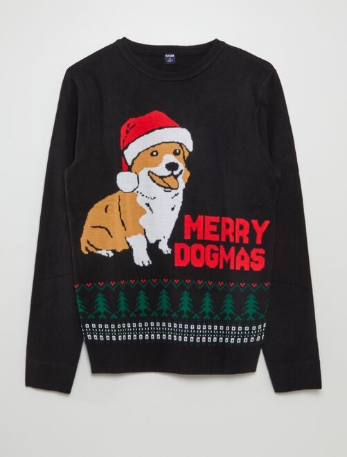 Jersey de Navidad corgi - Kiabi