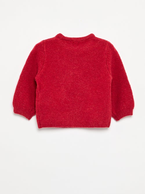 Jersey de Navidad de punto fino 'osito' - Kiabi