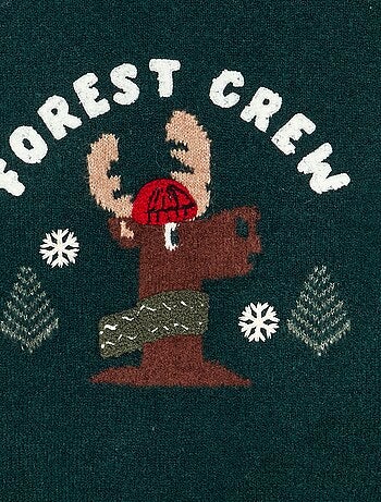 Jersey de Navidad de punto grueso
