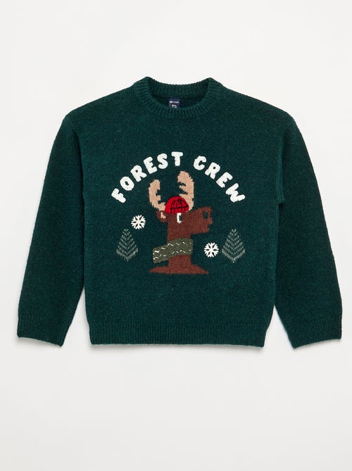 Jersey de Navidad de punto grueso - Kiabi Jersey de Navidad de punto grueso - Kiabi
