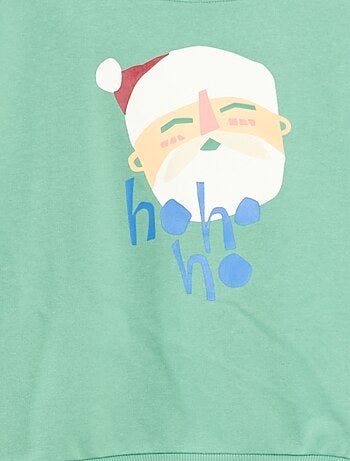 Jersey de Navidad estampado en algodón