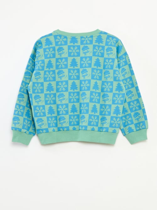 Jersey de Navidad estampado en algodón - Kiabi Jersey de Navidad estampado en algodón - Kiabi