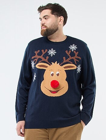 Jersey de Navidad estampado 'reno'