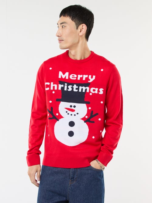 Jersey de Navidad estampado - Kiabi