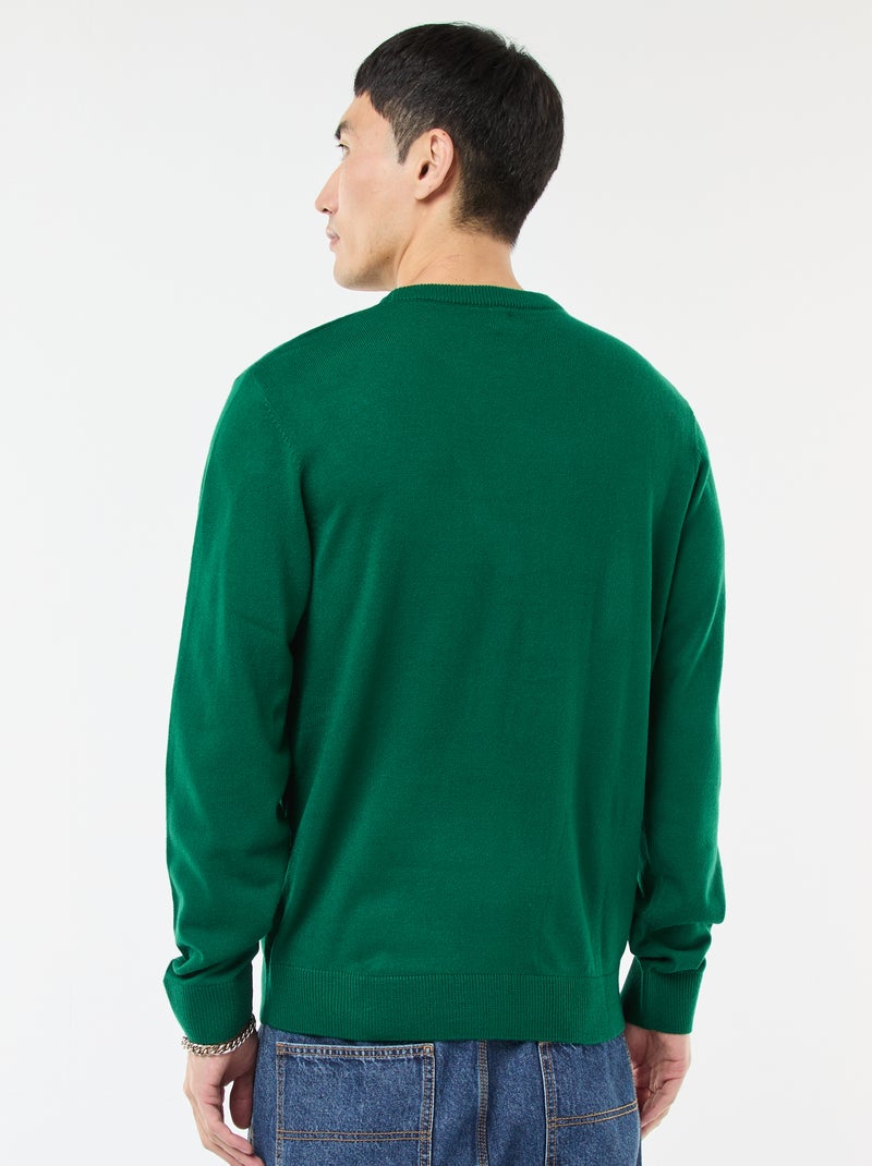 Jersey de Navidad estampado Verde - Kiabi