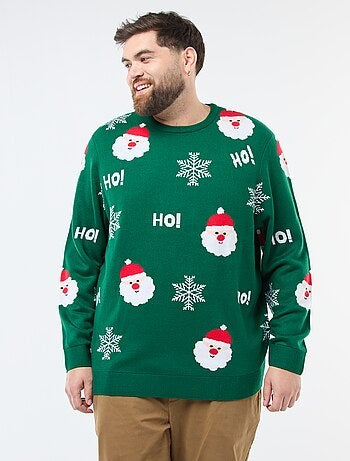 Jersey de Navidad estampado