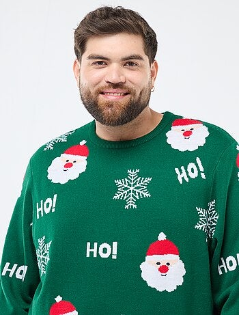Jersey de Navidad estampado
