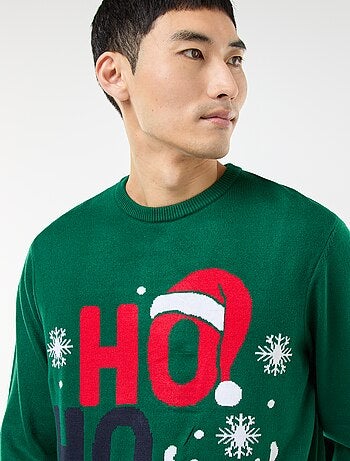 Jersey de Navidad estampado
