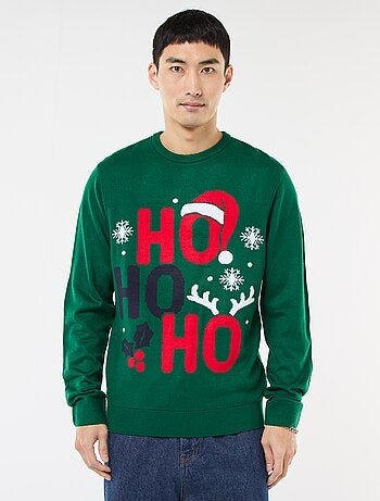 Jersey de Navidad estampado
