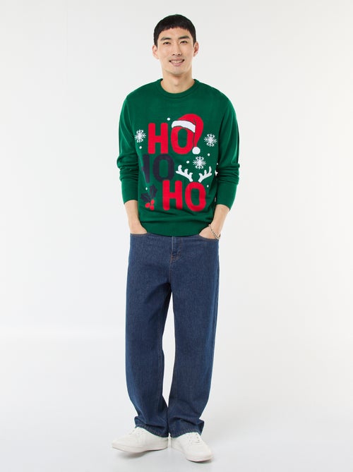 Jersey de Navidad estampado - Kiabi