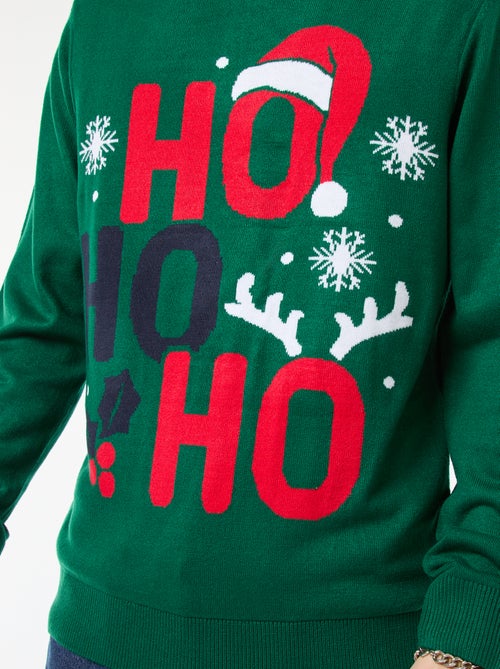 Jersey de Navidad estampado - Kiabi