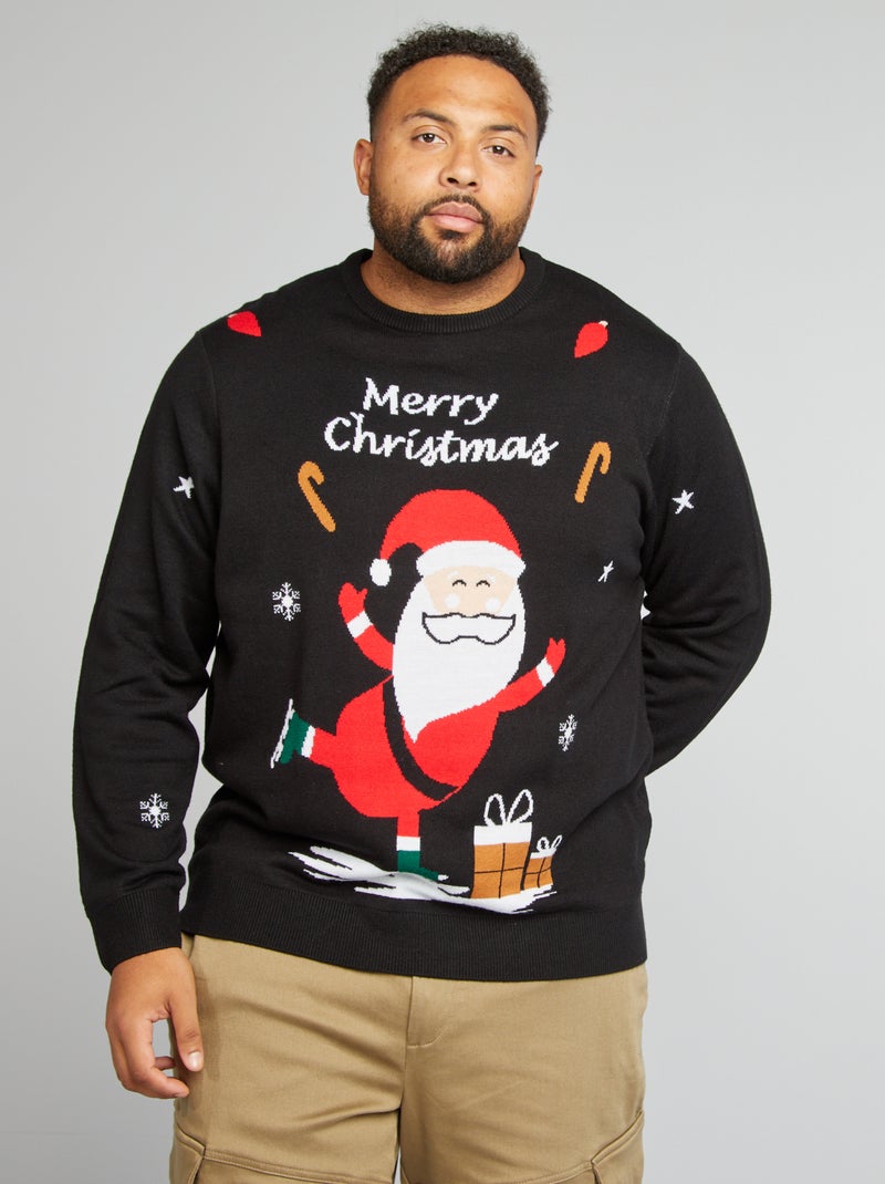 Jersey de Navidad NEGRO - Kiabi