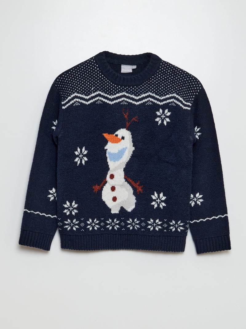 Jersey de Navidad 'Olaf' 'Frozen' AZUL - Kiabi
