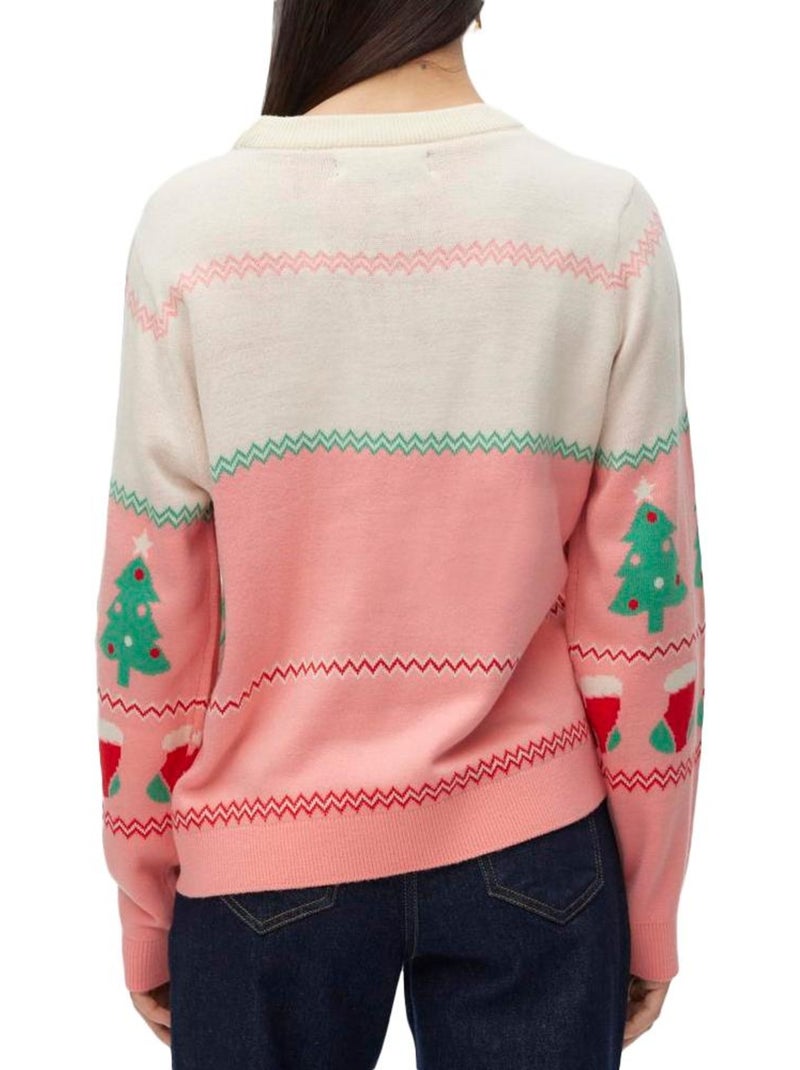 Jersey de Navidad para Mujer Vero Moda Rosa - Kiabi