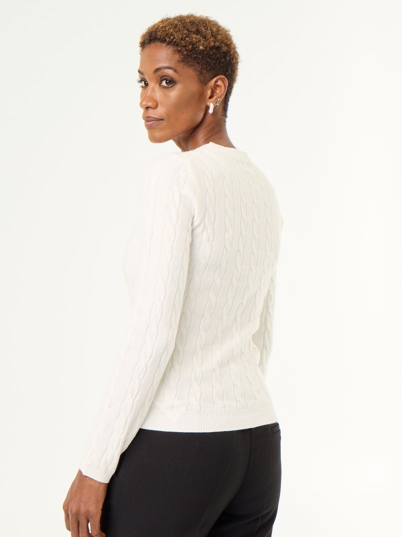 Jersey de ochos Blanco - Kiabi