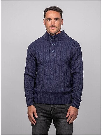 Jersey de ochos con cuello alto lagow