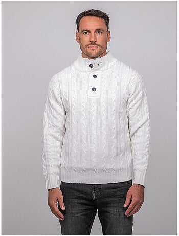 Jersey de ochos con cuello alto lagow