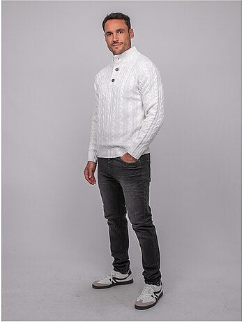 Jersey de ochos con cuello alto lagow