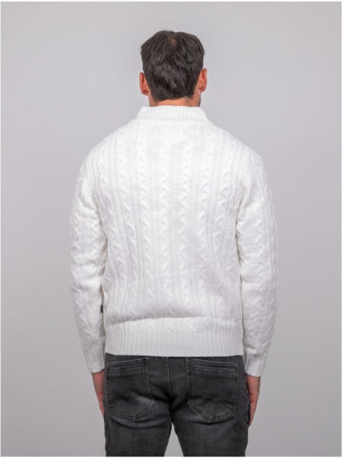Jersey de ochos con cuello alto lagow - Kiabi Jersey de ochos con cuello alto lagow - Kiabi