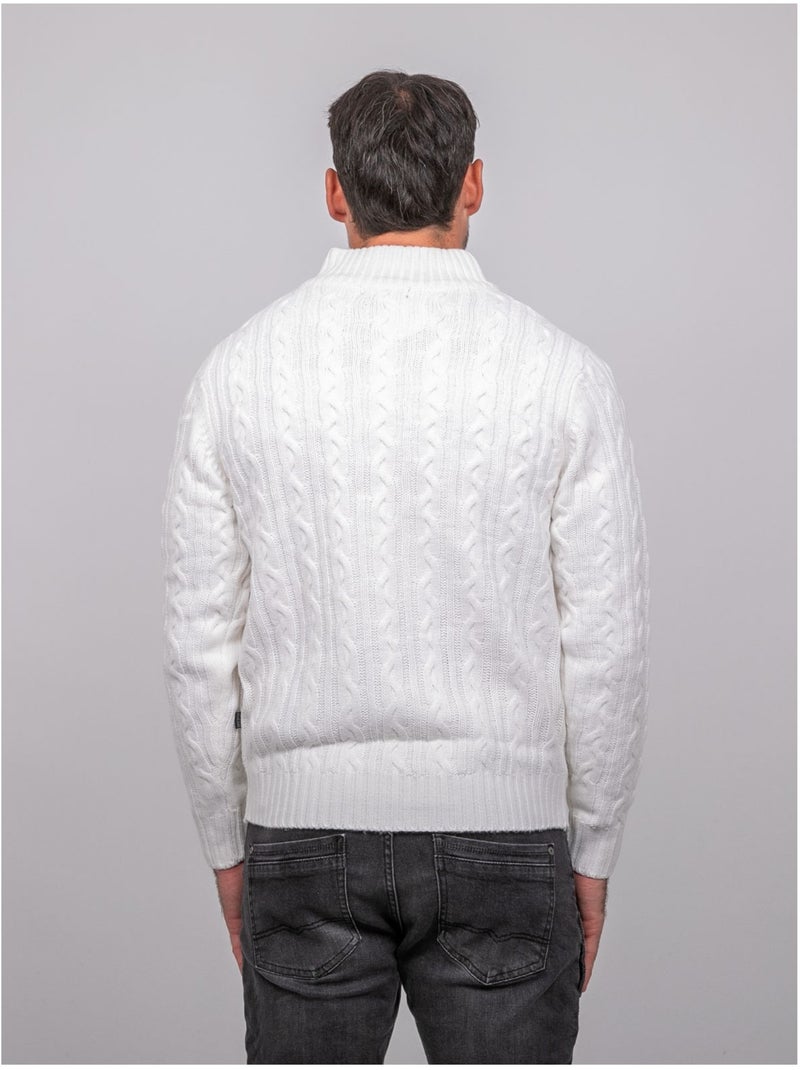 Jersey de ochos con cuello alto lagow Crudo - Kiabi