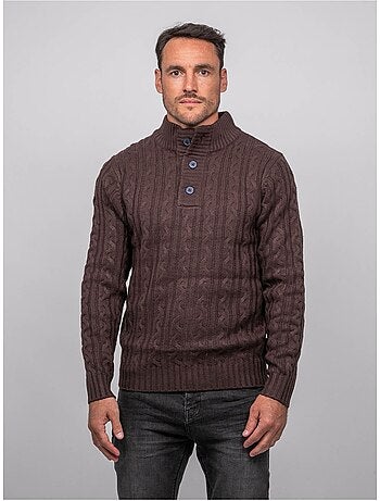 Jersey de ochos con cuello alto lagow