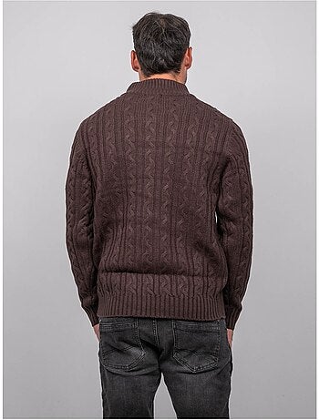 Jersey de ochos con cuello alto lagow