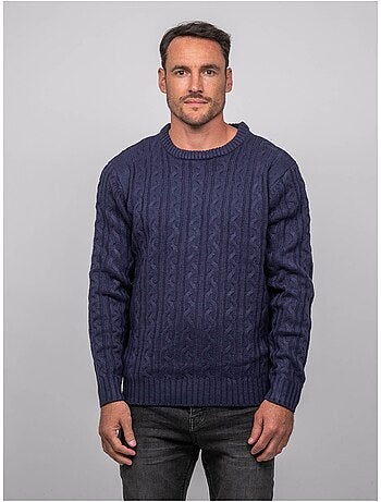 Jersey de ochos con cuello redondo lalor