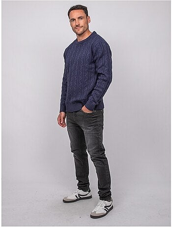 Jersey de ochos con cuello redondo lalor