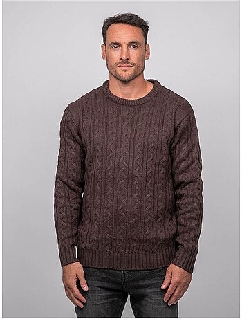 Jersey de ochos con cuello redondo lalor