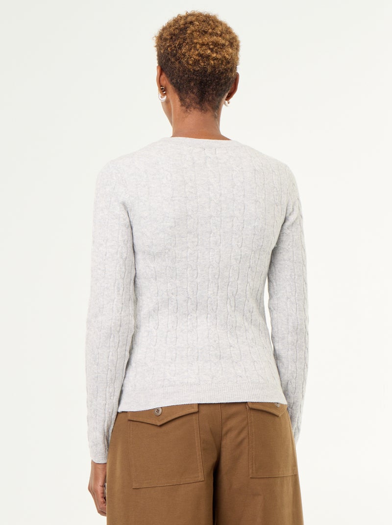 Jersey de ochos Gris - Kiabi